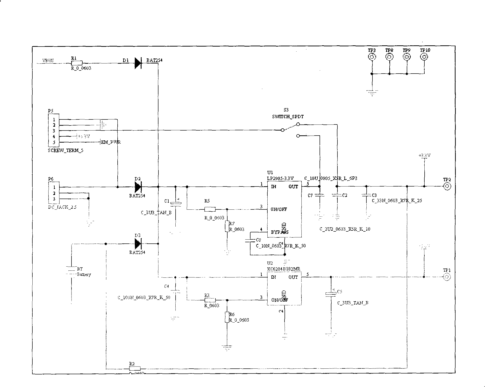 Development device for wireless sensor network based on ZigBee protocol