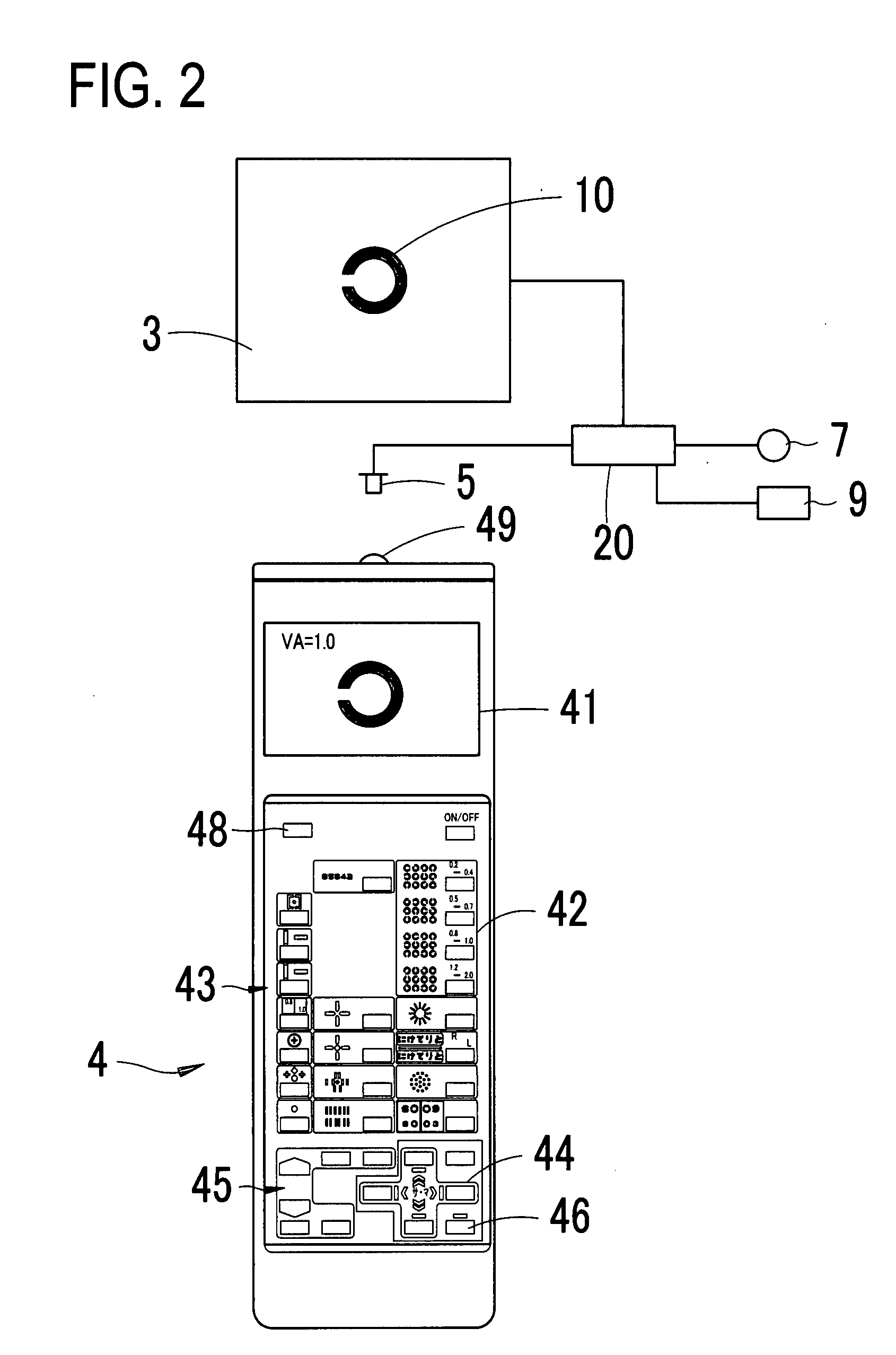 Optotype presenting apparatus