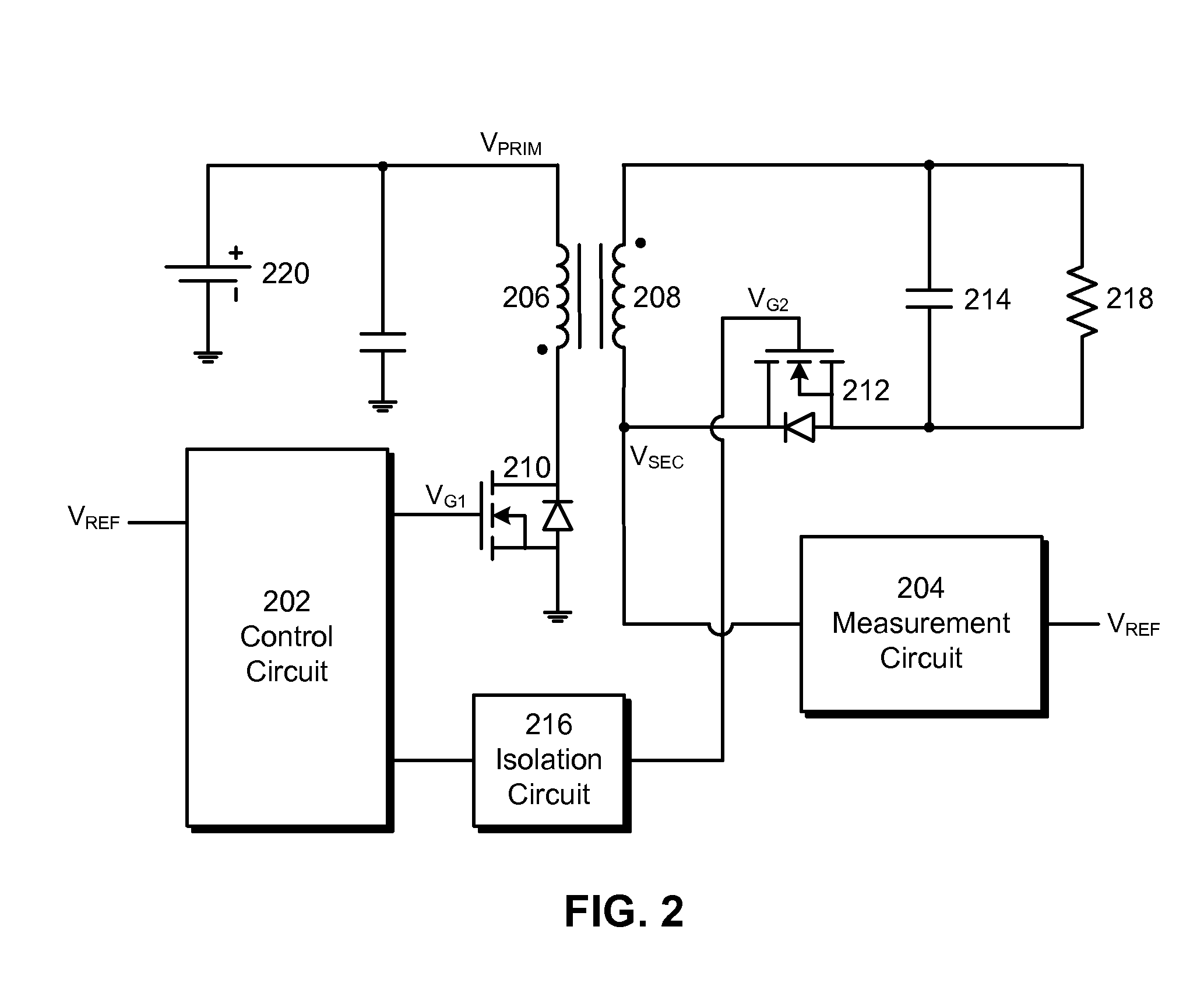 Zero voltage switching in flyback converters with variable input voltages