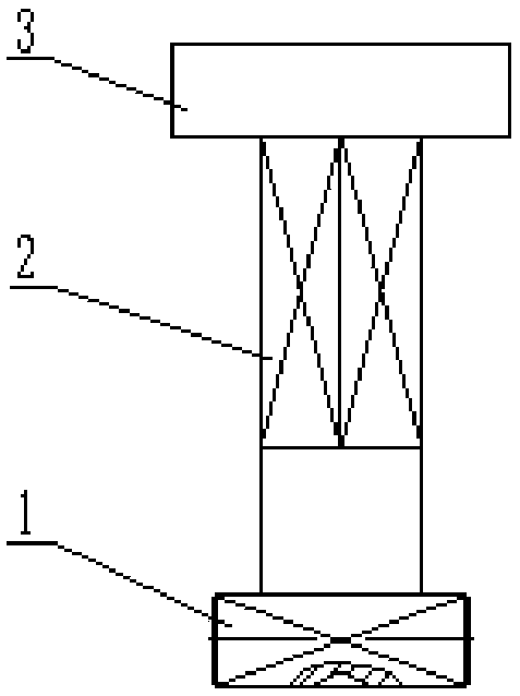 Hoisting device used for remote clamping
