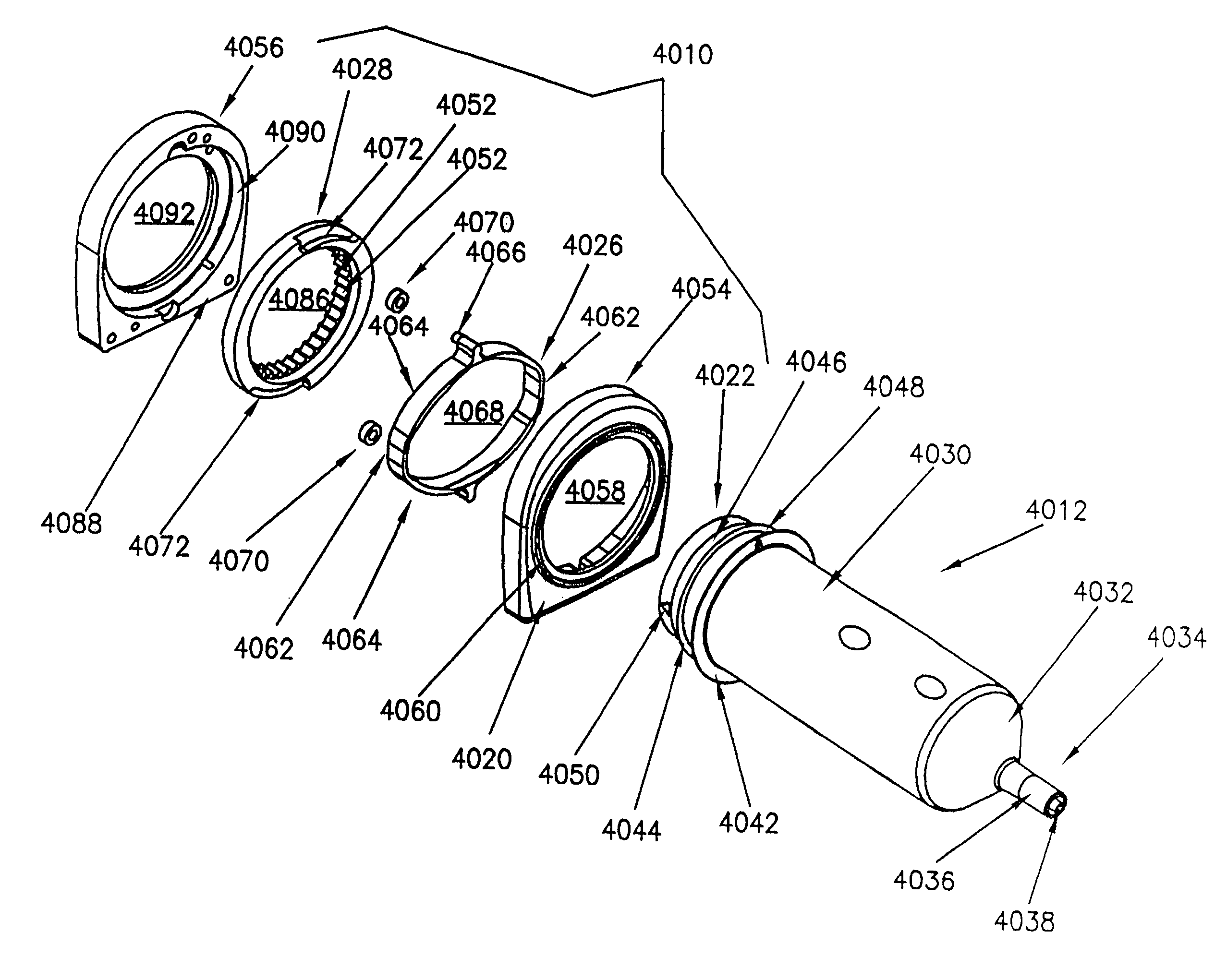Front-loading medical injector adapted to releasably engage a syringe regardless of the orientation of the syringe with respect to the injector
