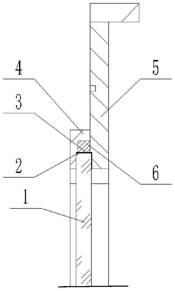 Amplifier partition glass resistant to strong laser radiation sealing installation method