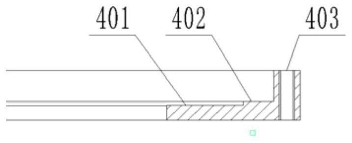 Amplifier partition glass resistant to strong laser radiation sealing installation method