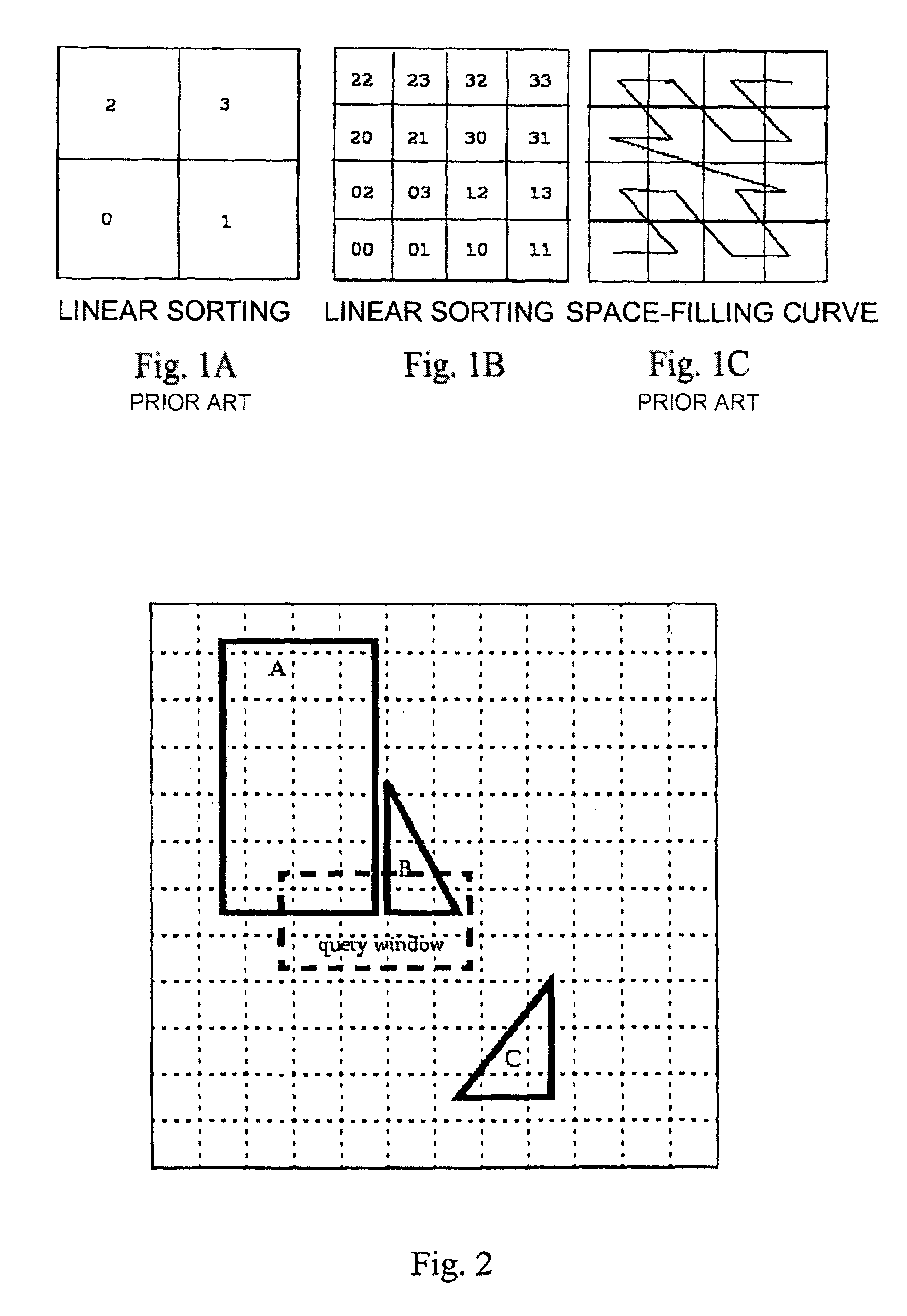 Quadtree center tile/boundary tile optimization