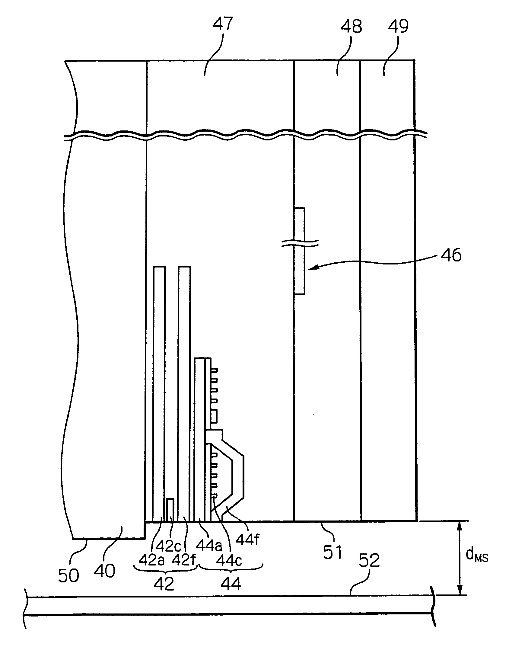 Thin-film magnetic head with heater in overcoat multilayer, head gimbal assembly with thin-film magnetic head, and magnetic disk drive apparatus with head gimbal assembly