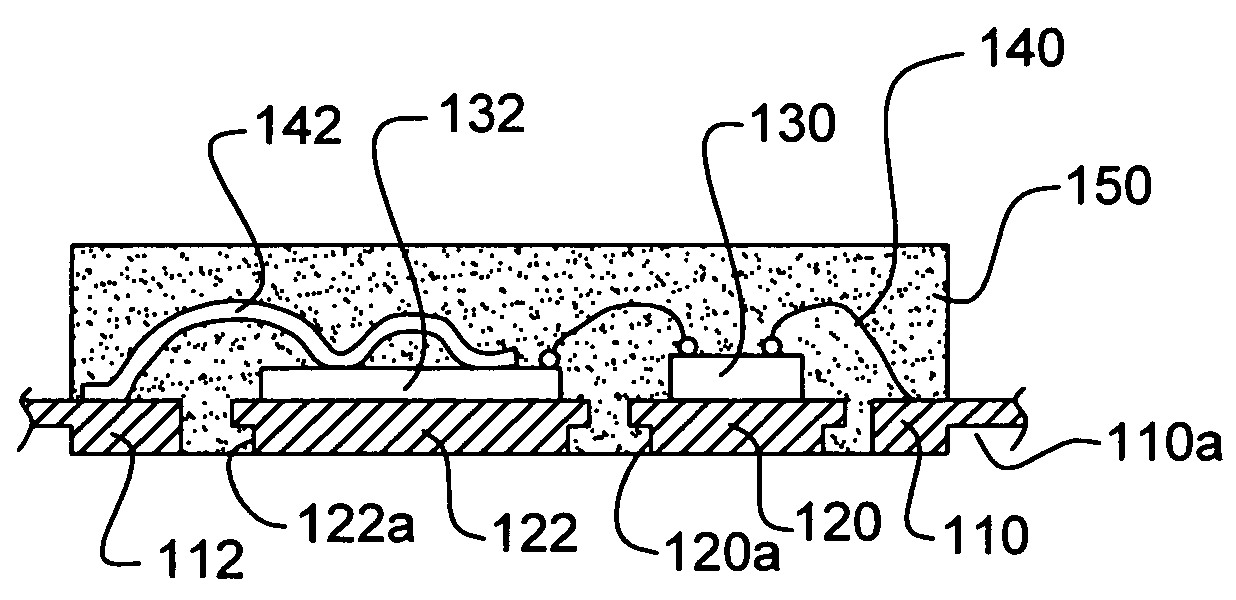 Leadless semiconductor package and manufacturing method thereof