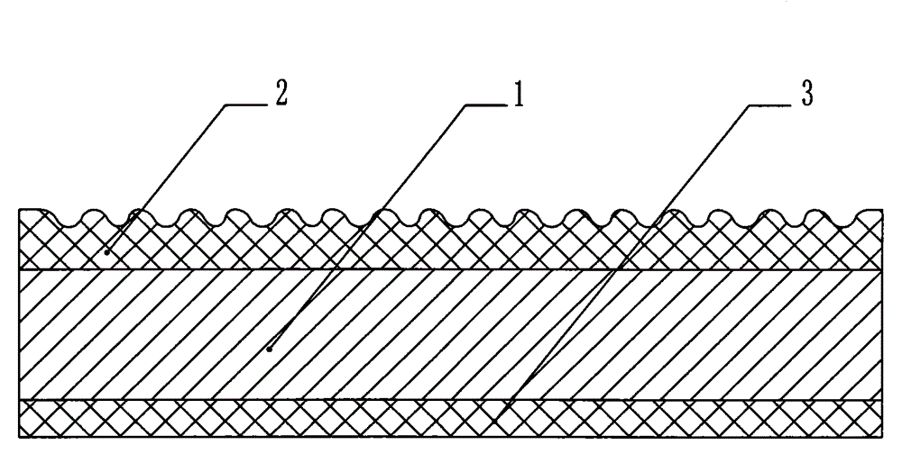 Two-sided release paper and production method thereof