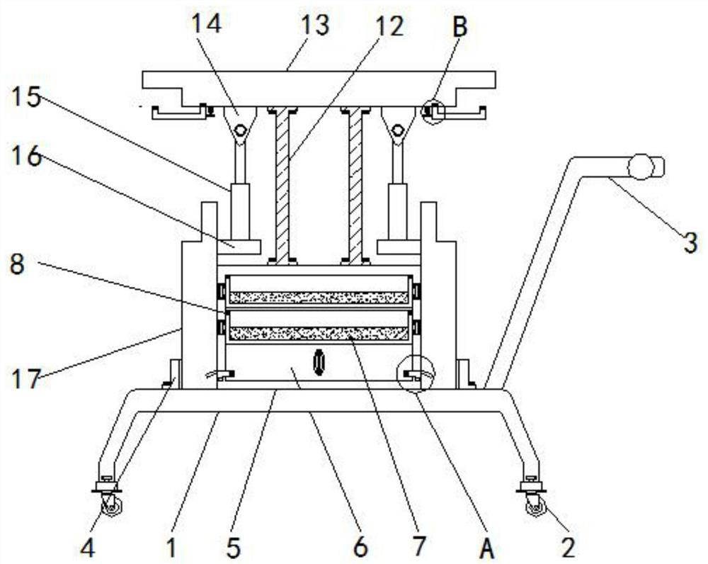 Hospital ward nursing device