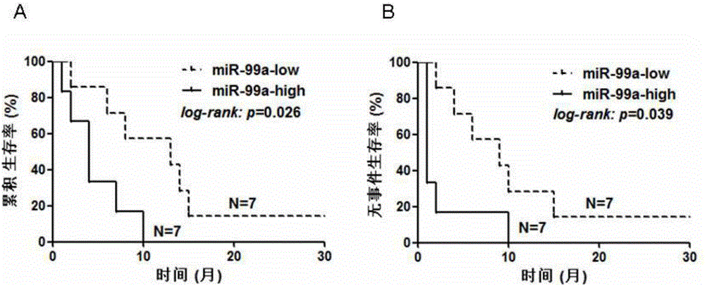 Application of miR-99a as acute myelogenous leukemia stem cell molecular marker