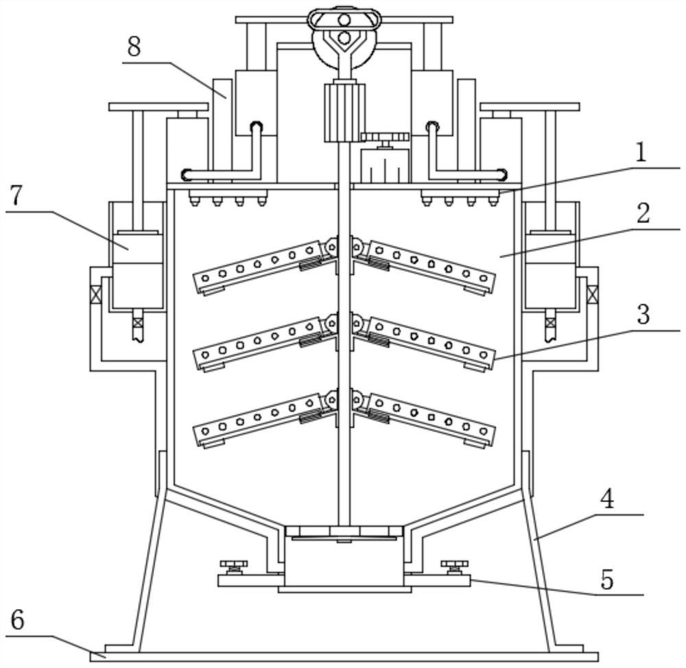Chemical reaction kettle premixing device