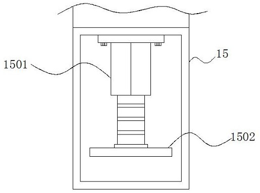 Detection device with dehumidification performance for automobile key battery mounting groove