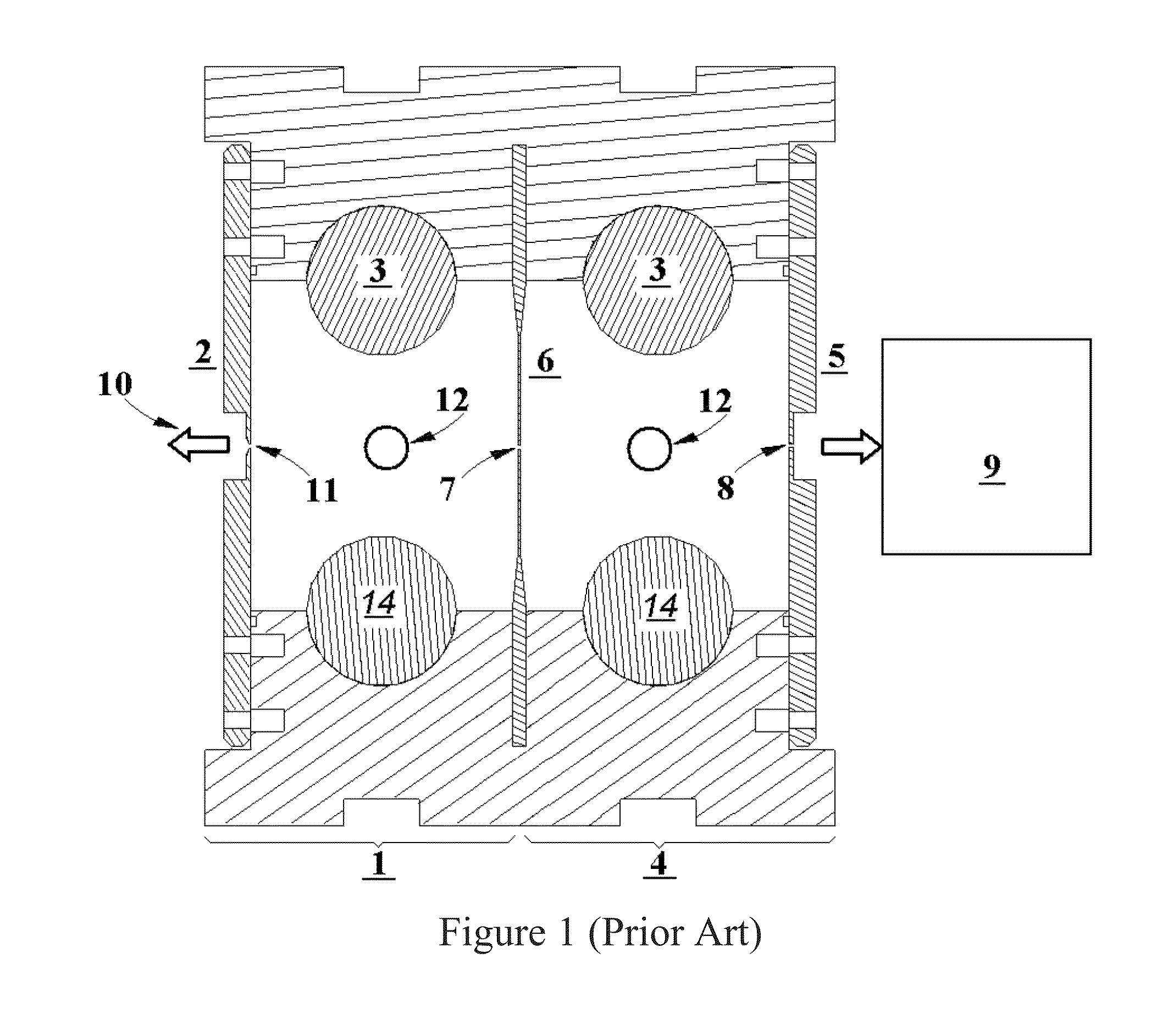 Method and apparatus to improve the separation capacity in a sequence of ion filters incorporating at least two ion mobility analyzers