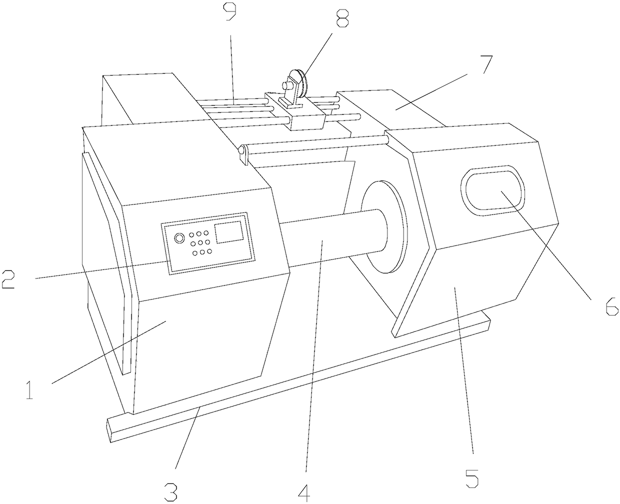 Electric traction device used for electric power construction