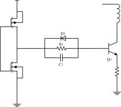 A kind of driving circuit and driving method of triode