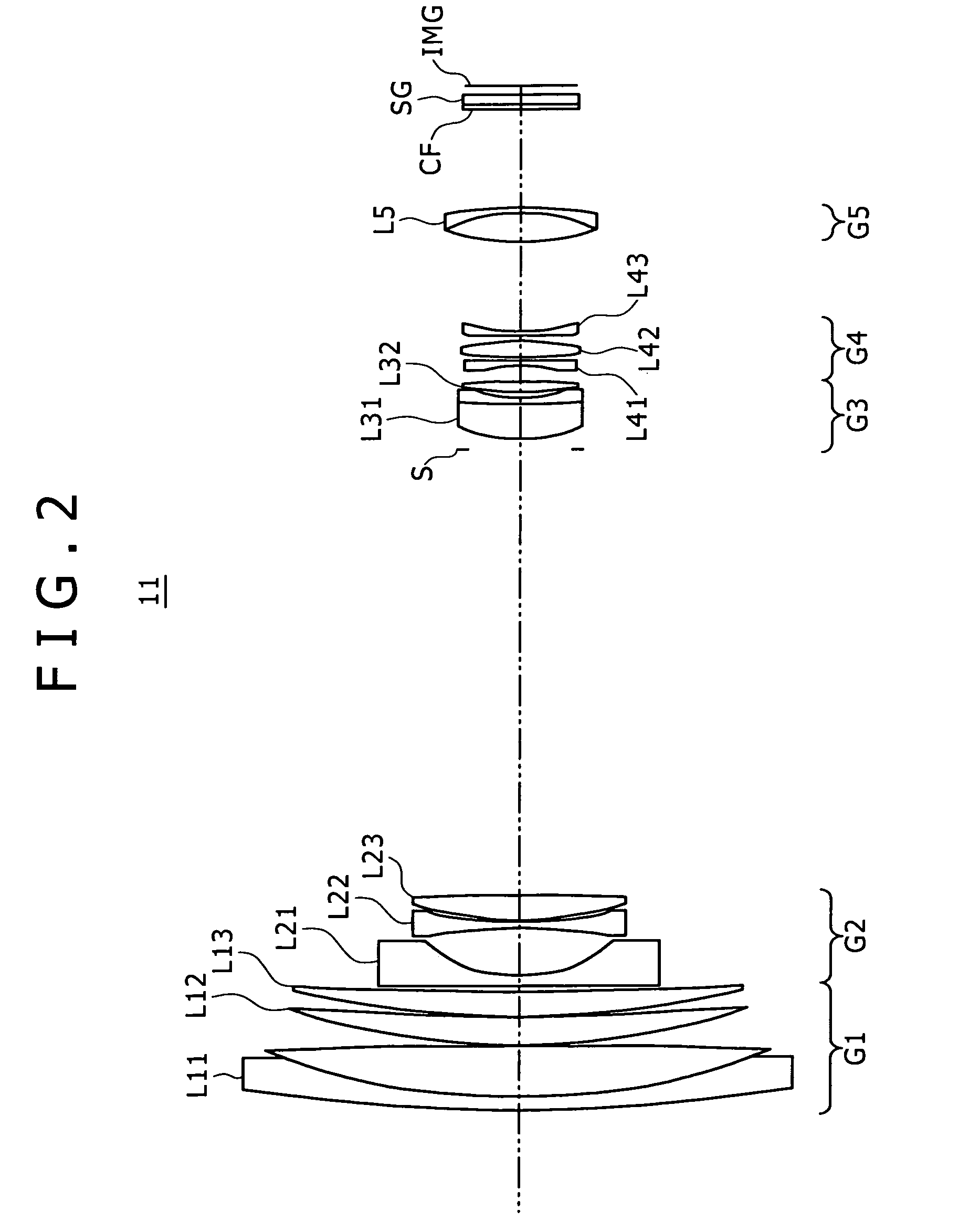 Variable focal length lens system and image pickup device