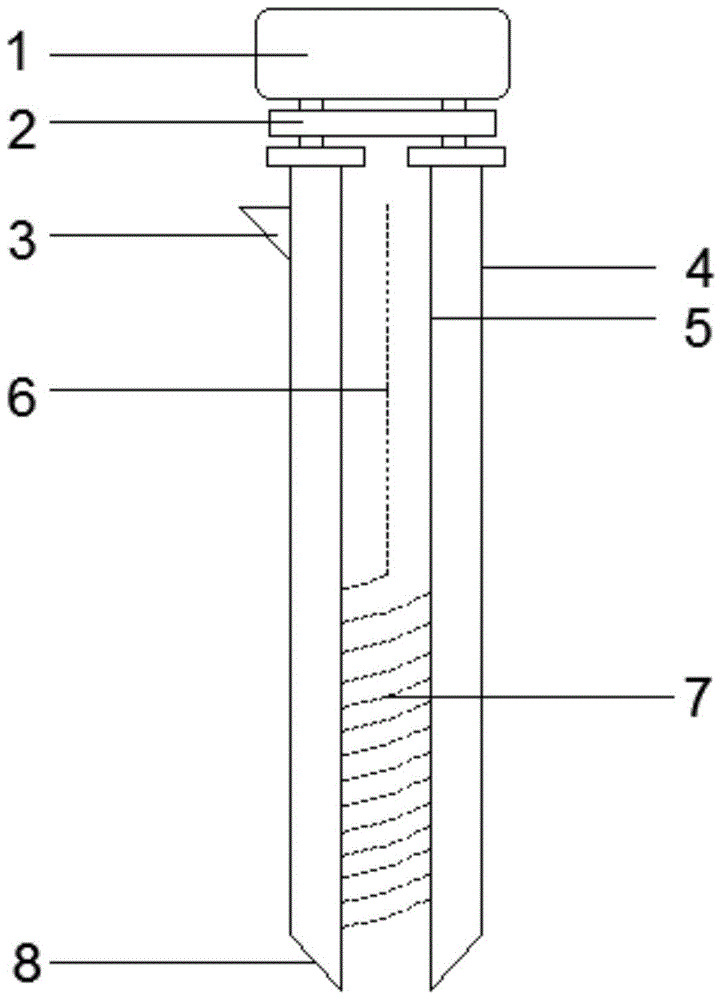 Pile mold and construction method of a cast-in-place X-shaped large-diameter hollow directional steel fiber concrete pile