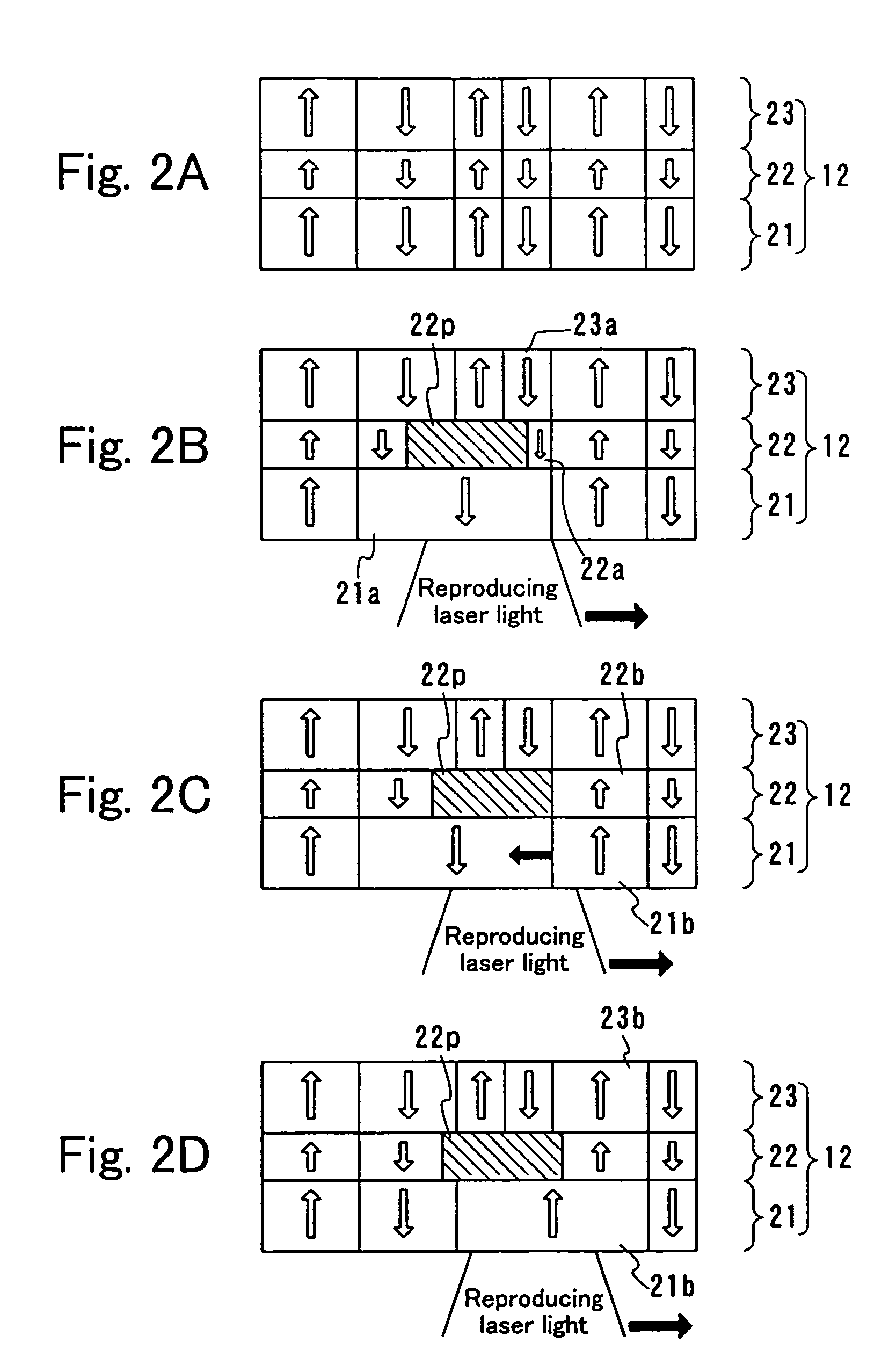 Magneto-optical recording medium for use in domain wall displacement detection system, and method for producing the same