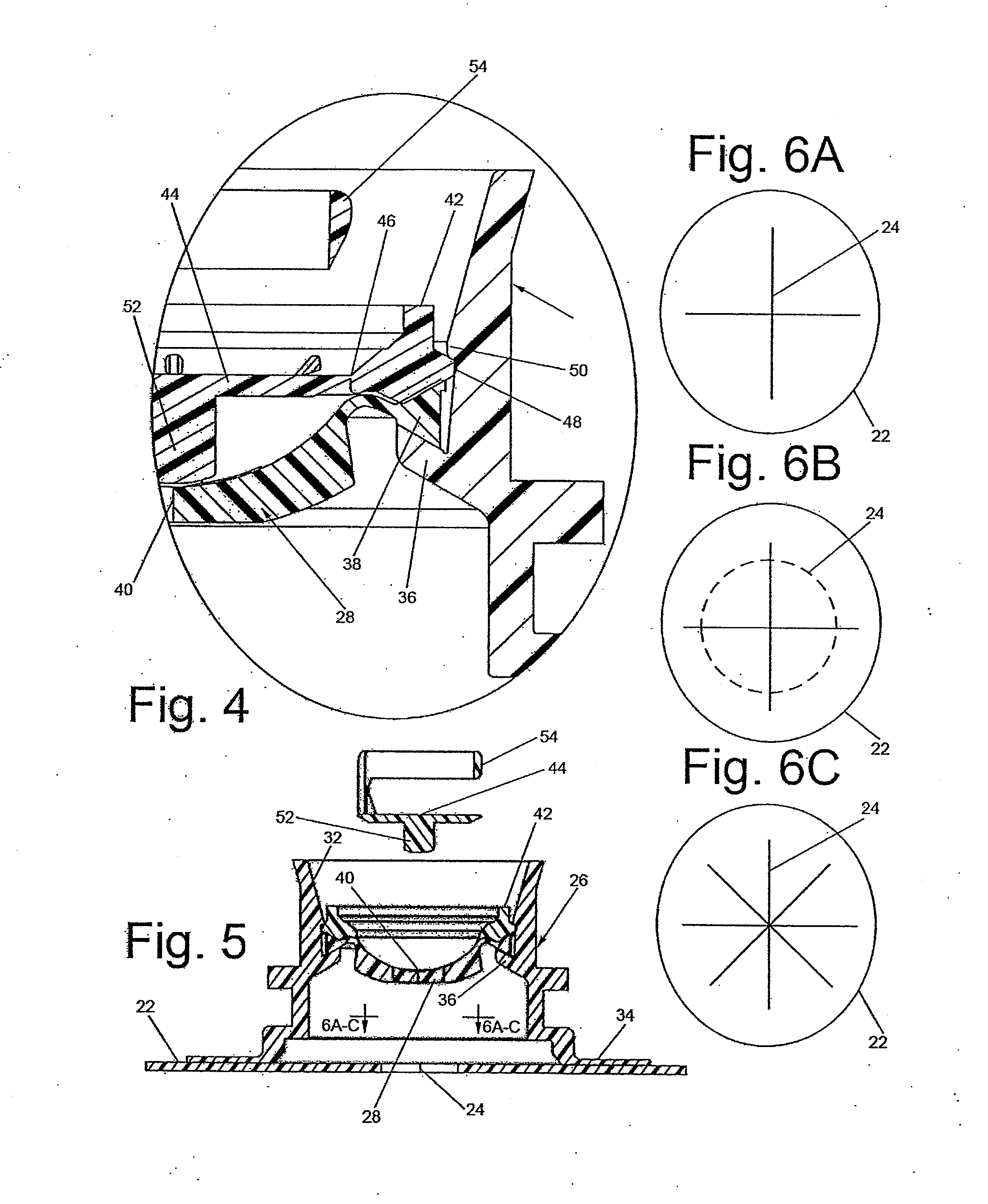 Dispensing closure system, flexible package with a dispensing closure system, method of filling the same by a form-fill-seal machine and method of dispensing a flowable product from said package