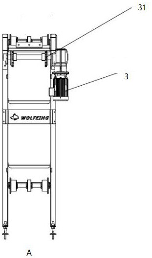 Belt overturning prevention mechanism and belt overturning prevention method for spiral freezer