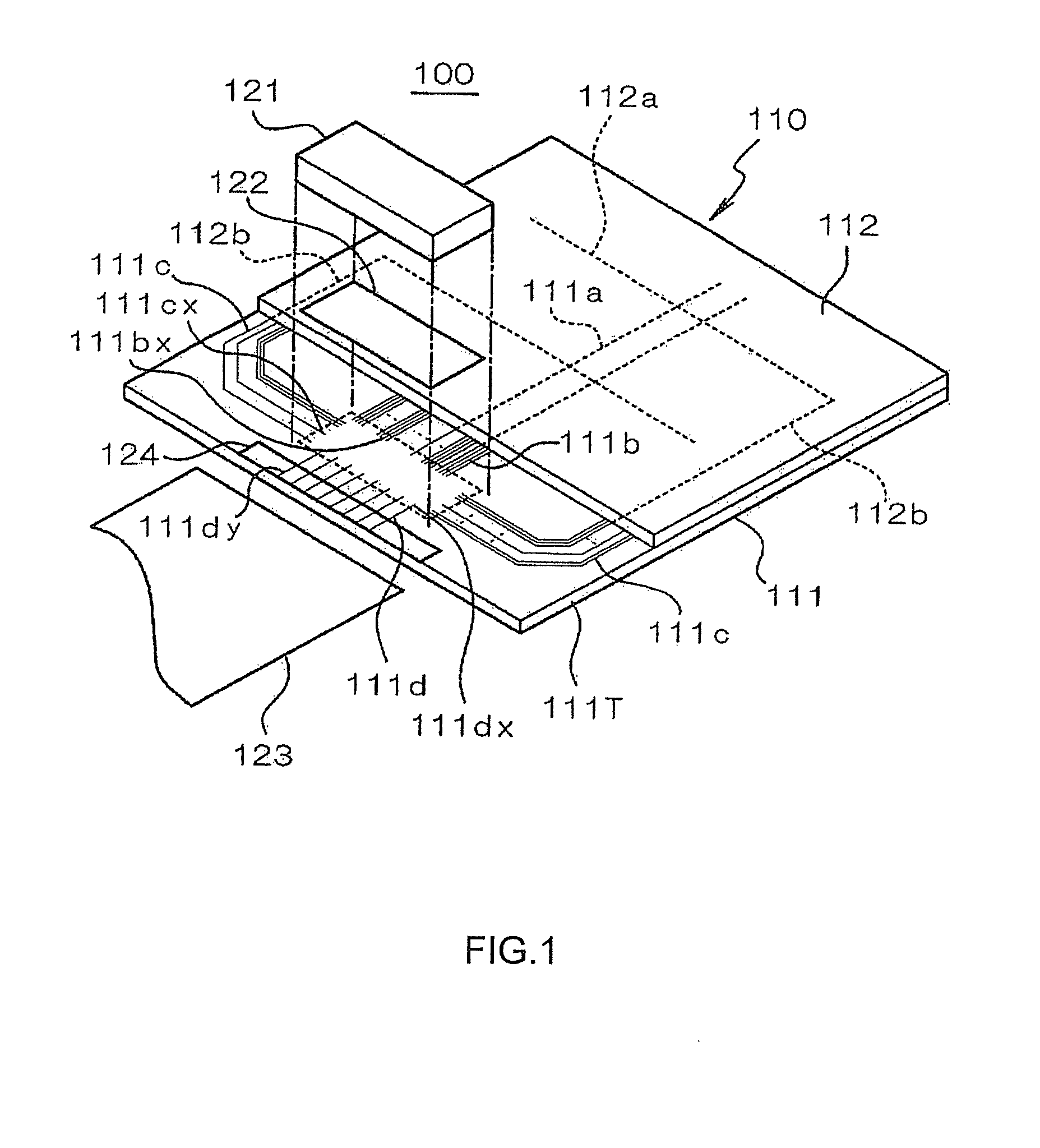 Mounting structure of electronic component
