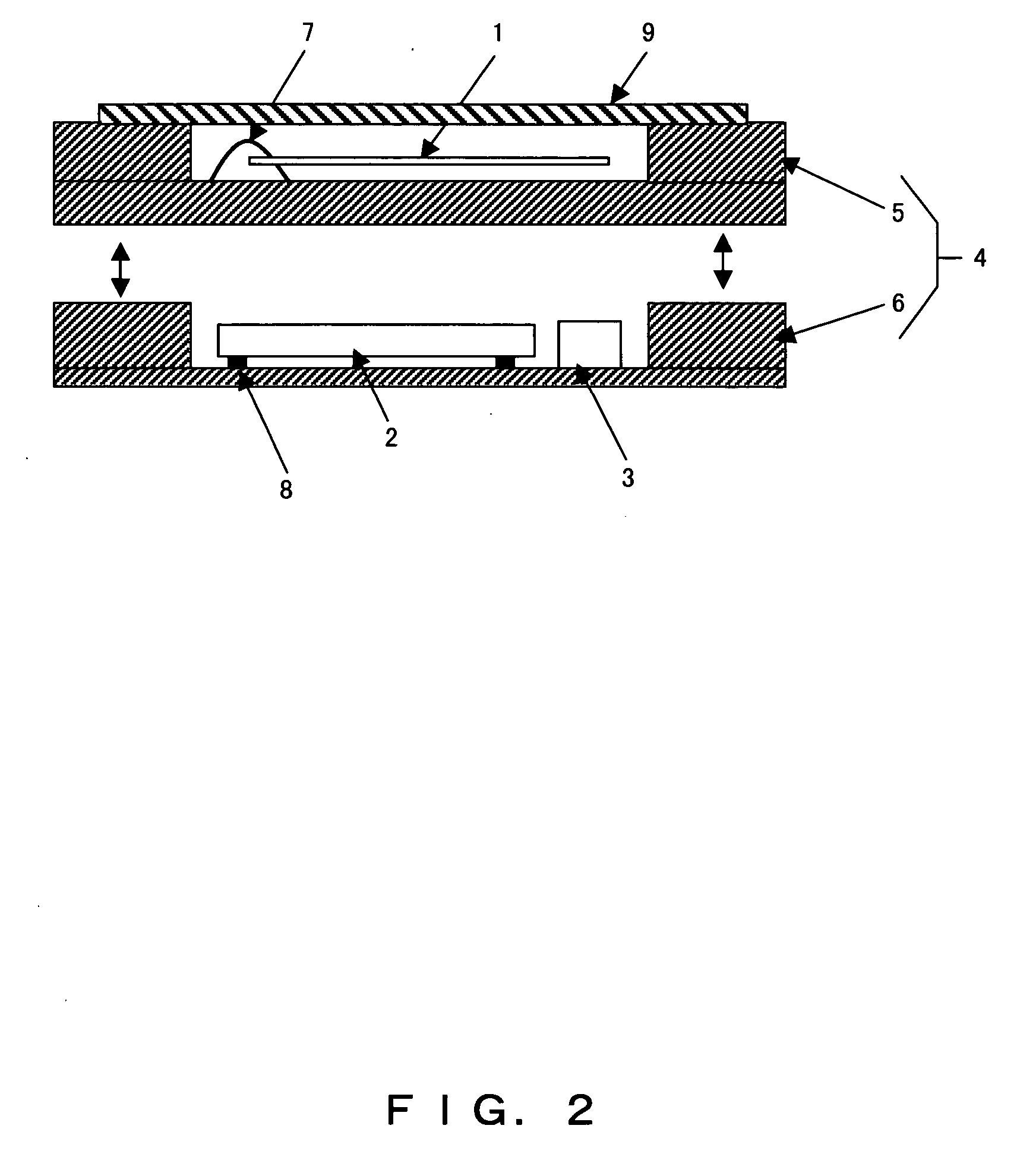 Surface-mounted oscillator