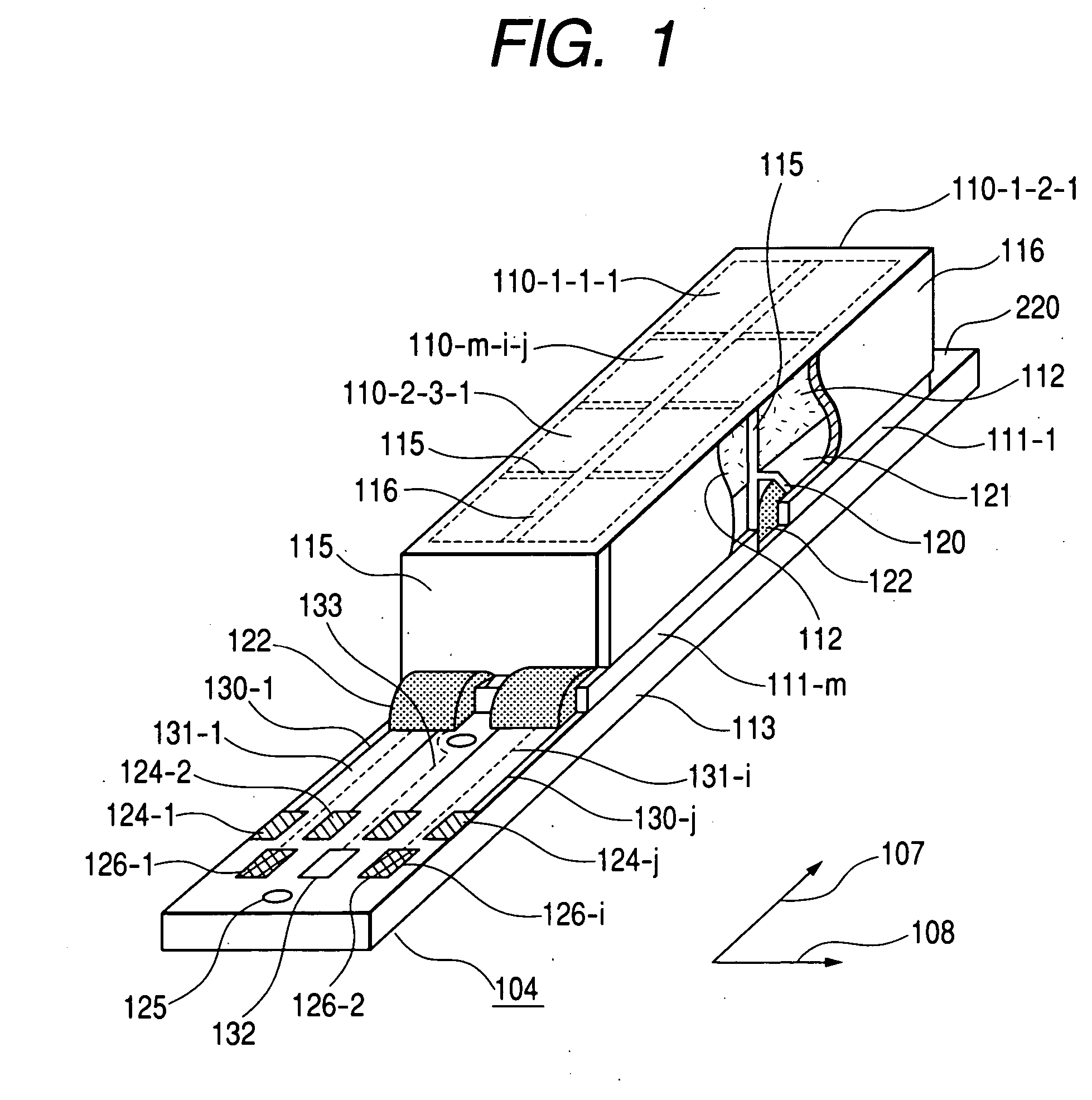 Xray detector having tiled photosensitive modules and Xray system
