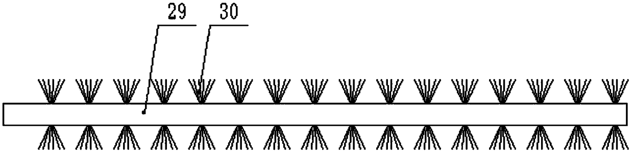 Novel magnetic neodymium-iron-boron material multistage washing device