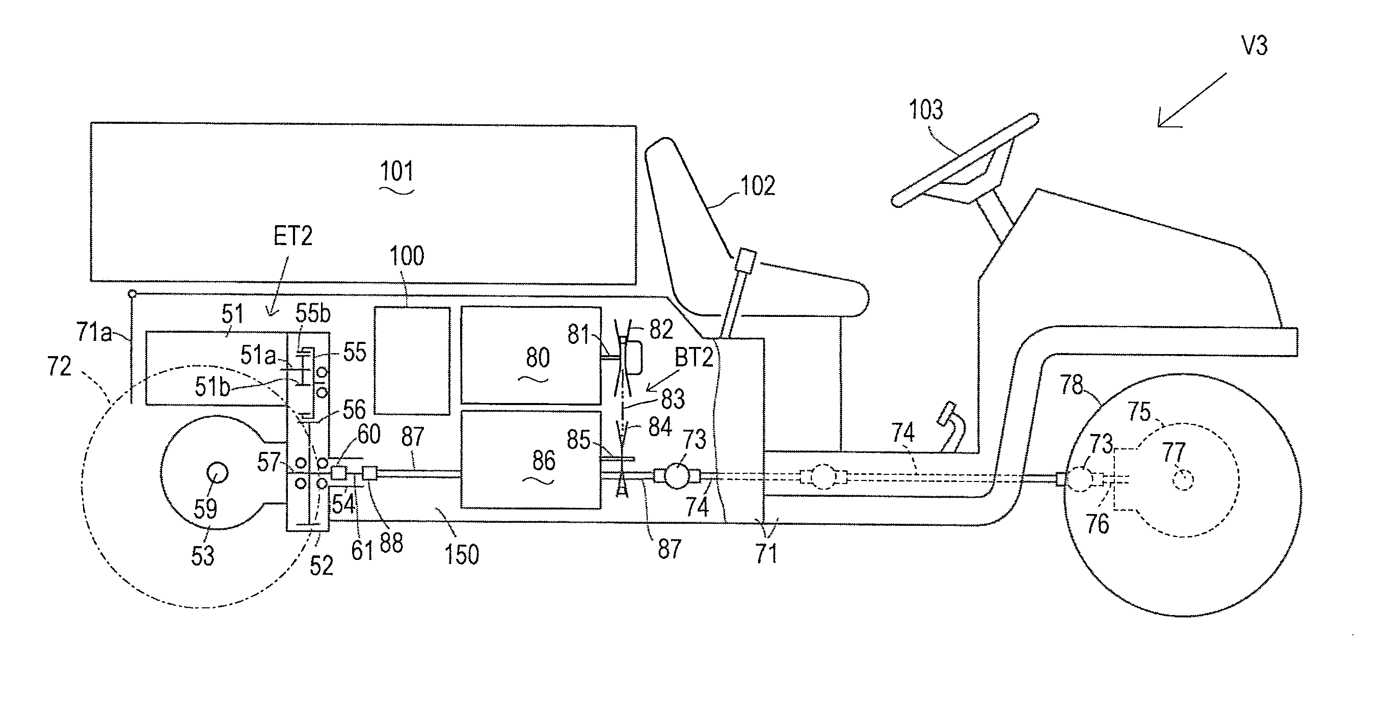 Vehicle With Electric Transaxle