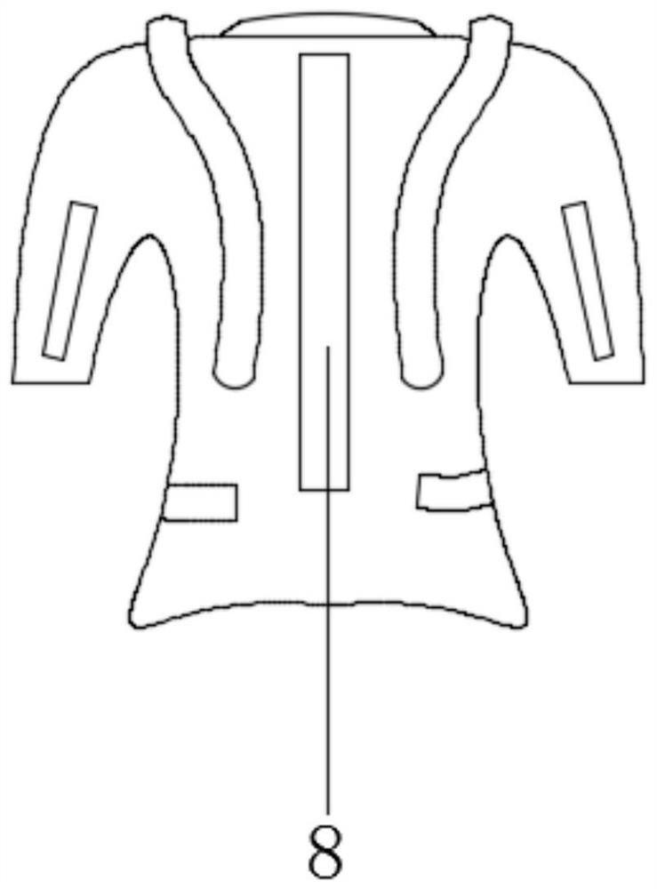 A swimsuit with self-rescue function