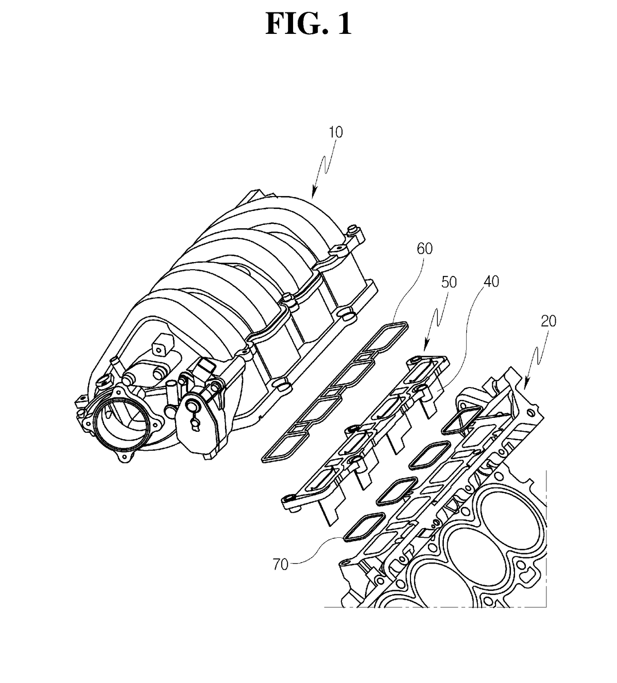 Intake apparatus for engine
