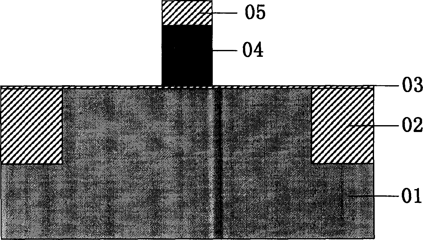 Method for preparing field effect transistor