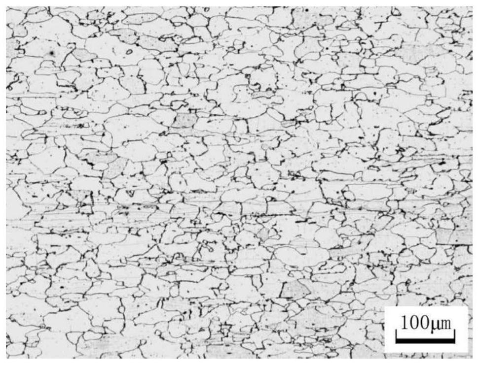 Production method for rolling production of thin-gauge low-carbon steel from ferrite on CSP production line