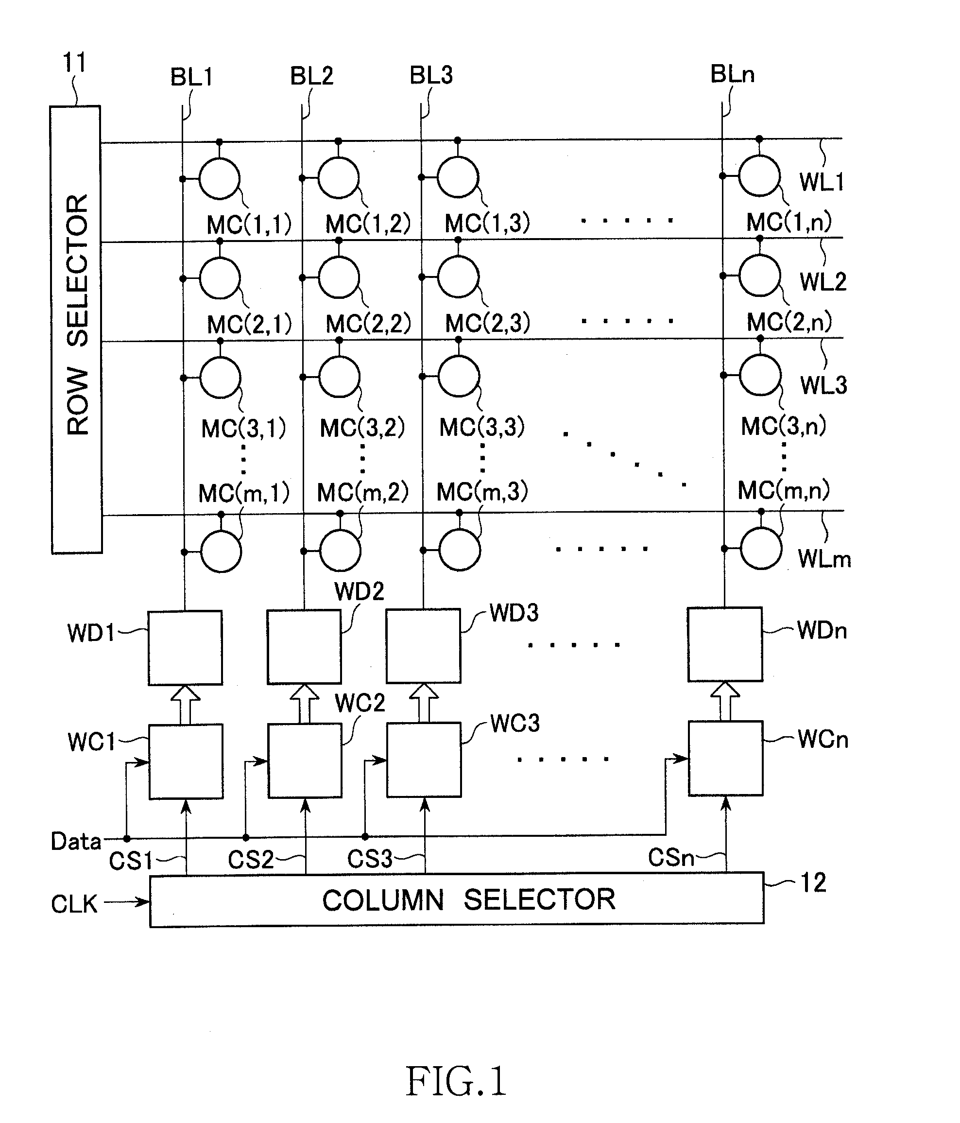 Semiconductor memory device and write control method thereof