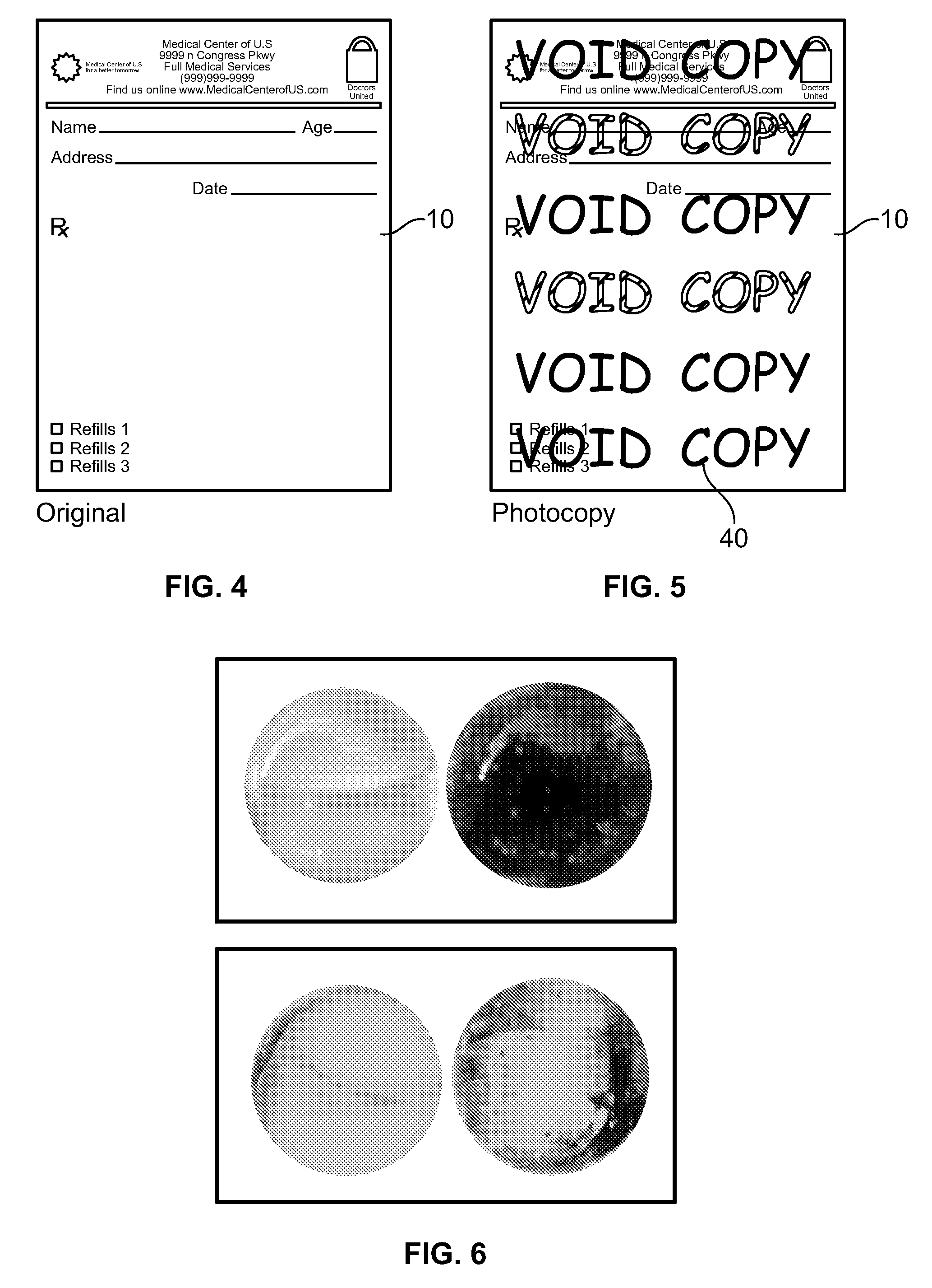 Optically Readable Identification Security Tag or Stamp