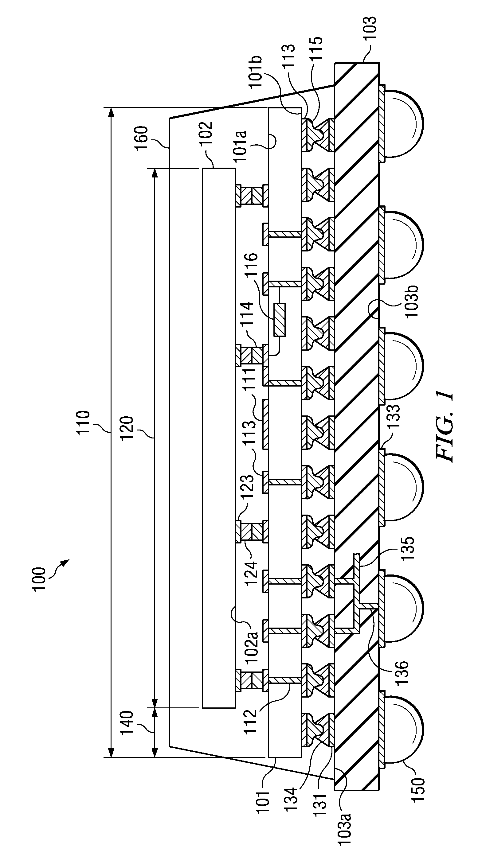 Packaged system of semiconductor chips having a semiconductor interposer