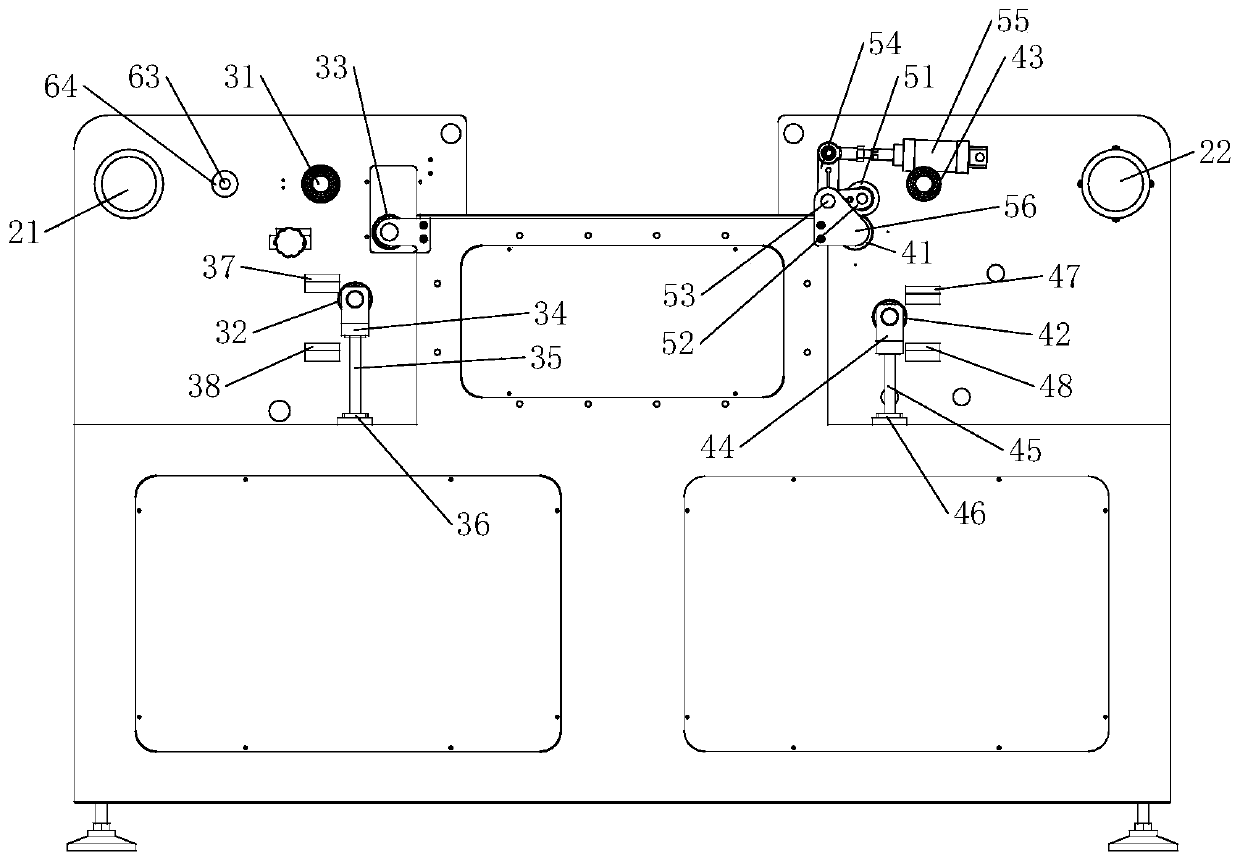 Nano-dimensional code web printing and feeding device