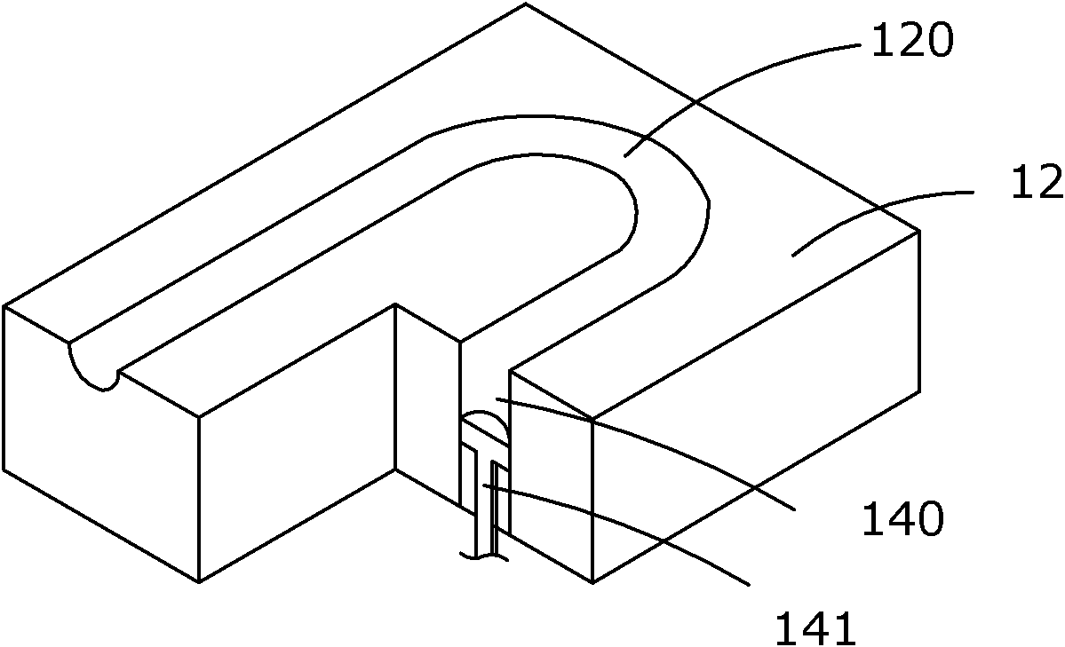 Tee joint forming die and tee joint forming method