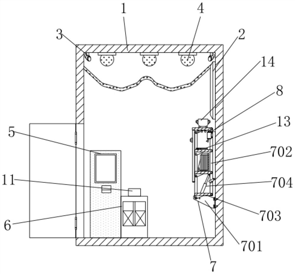 Robot worshiping system