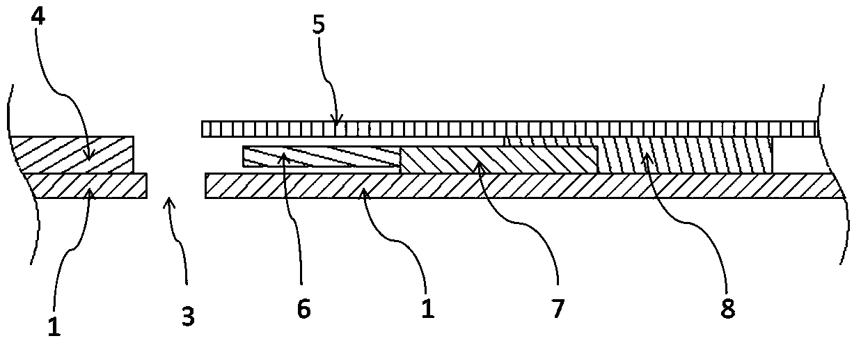 A new type of packaging lining paper device for cigarette products