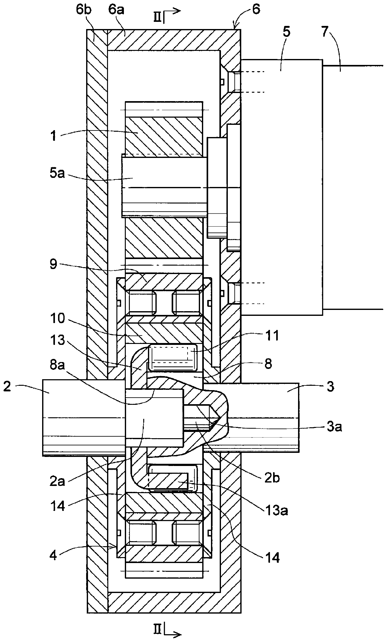 Drive power transmission mechanism and electric lock using same