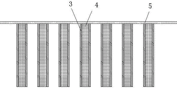 Composite foundation construction method