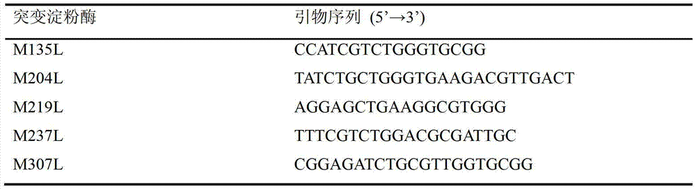 Oxidation resistive amylase mutant as well as preparation method and application thereof