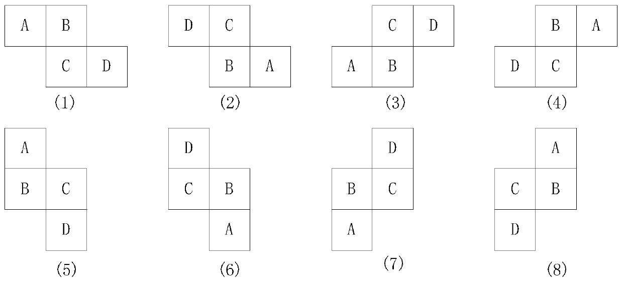 Method for planning multiple collision-free air routes in same area based on A * algorithm