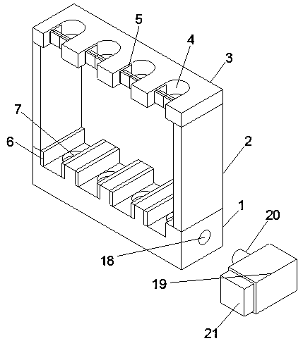 Sample support used in laboratory