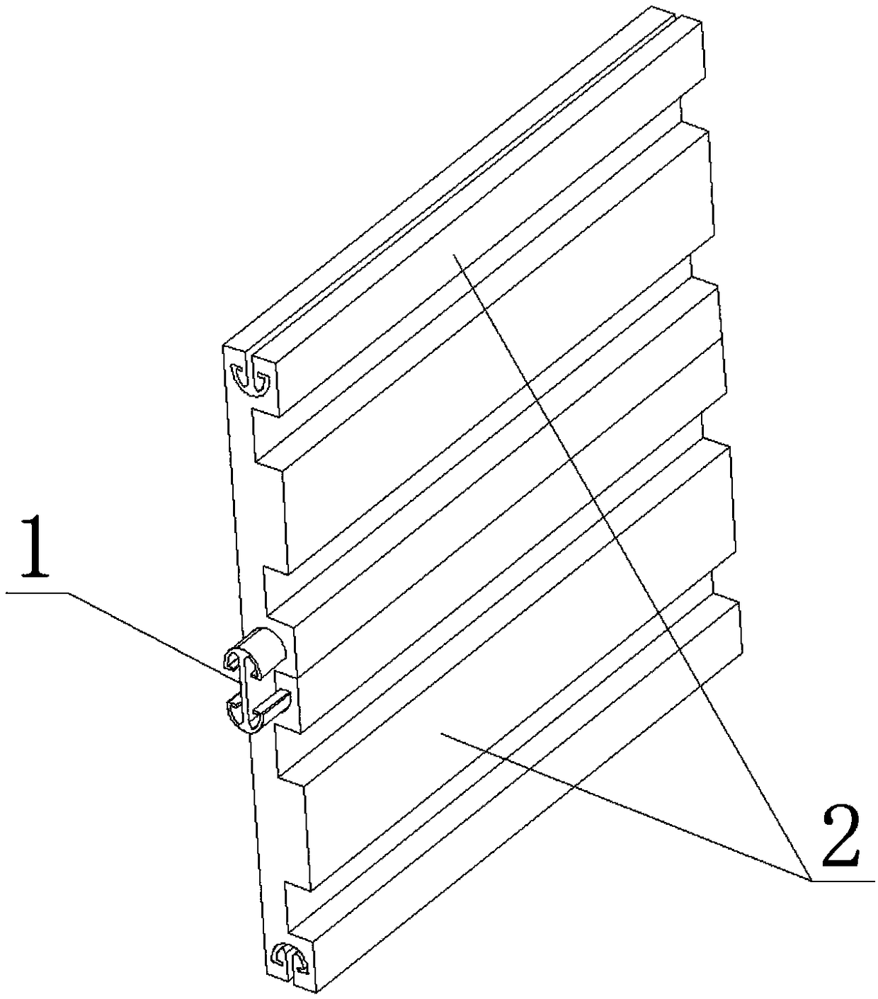 Quick tenon-and-mortise splicing structural assembly