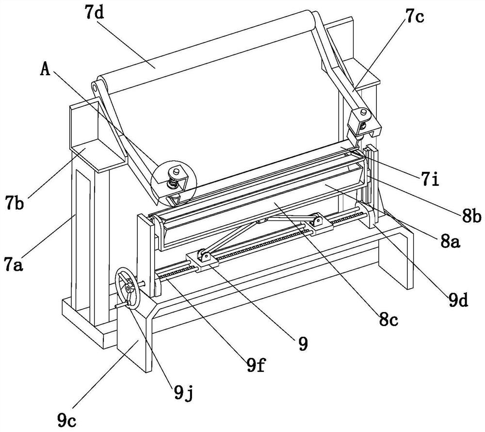 A yarn sizing device for textile use