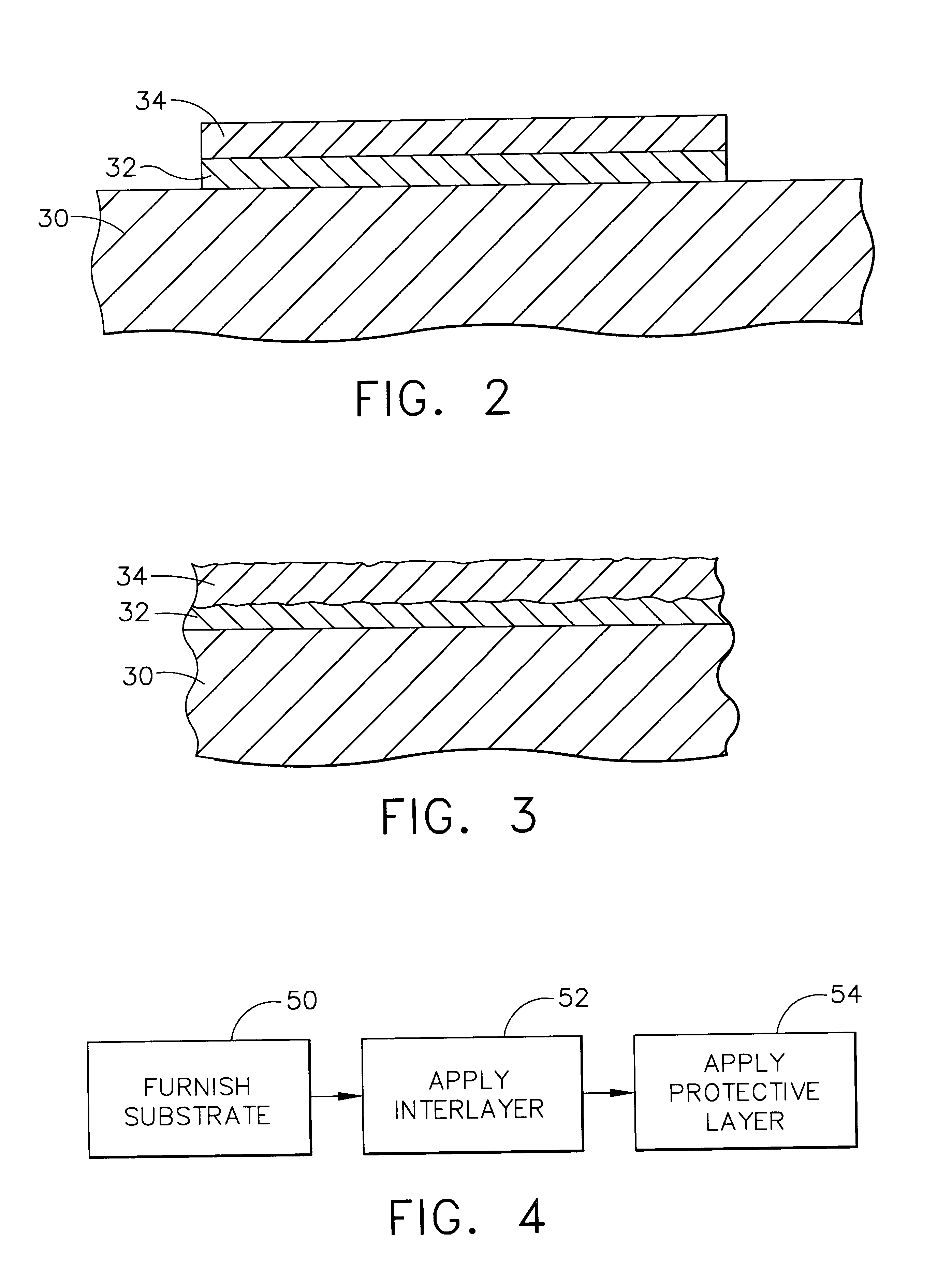 Article with intermediate layer and protective layer, and its fabrication