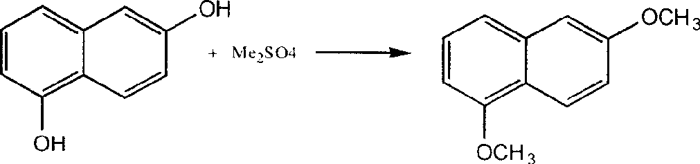 Preparation technique of 1,6-dimethoxynaphthalene