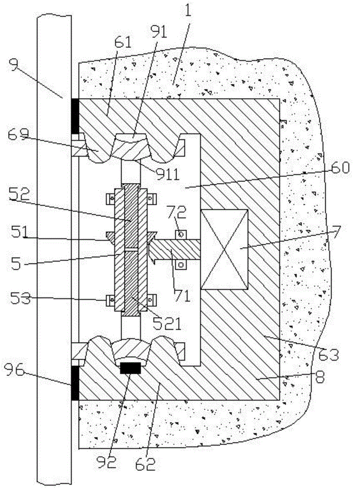 Installation structure of indoor decoration panel