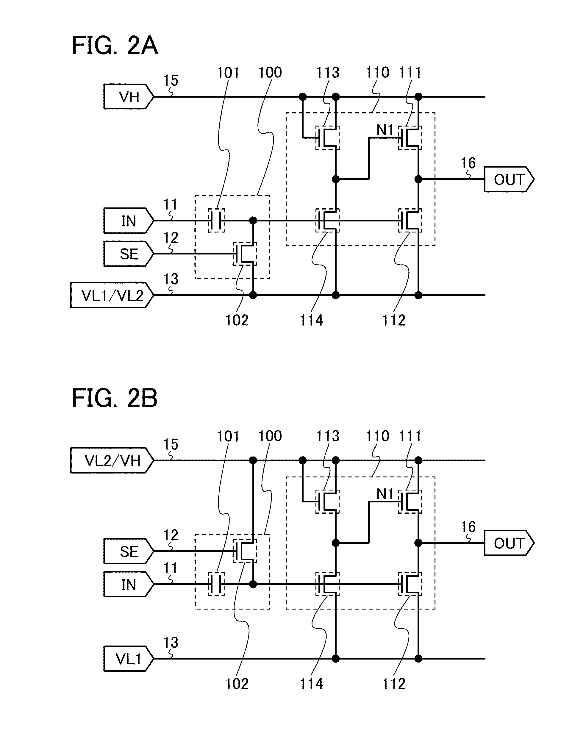 Semiconductor device including a circuit configured to hold an offset voltage